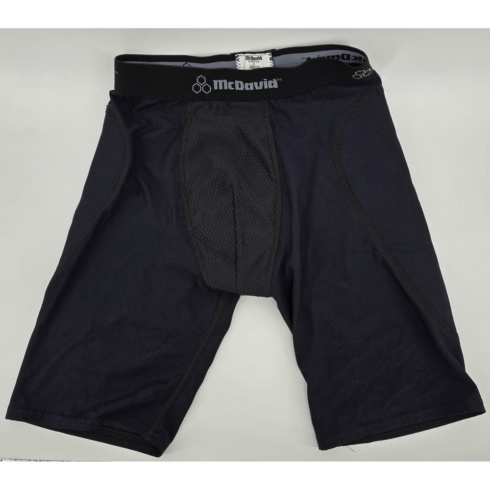 McDAVID Mens Sz S Athletic Football Base Layer Padded Brief‎ Hydra Vent Comfort